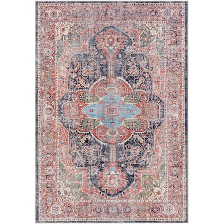 Tahmis THI-2712 Machine Washable Area Rug